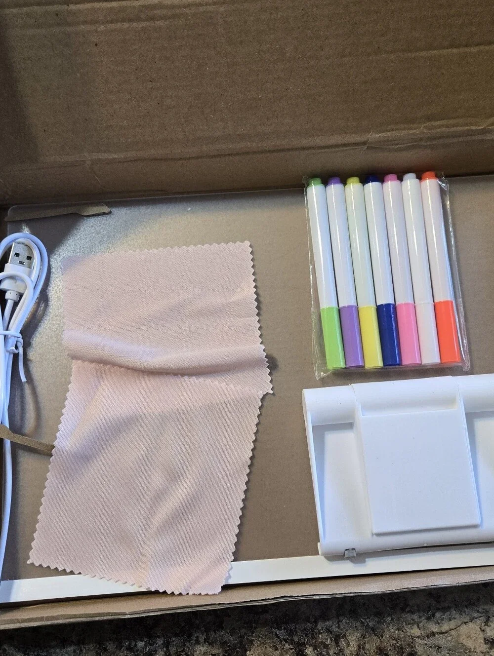 Lot Of 2 Light Up Dry Erase Board